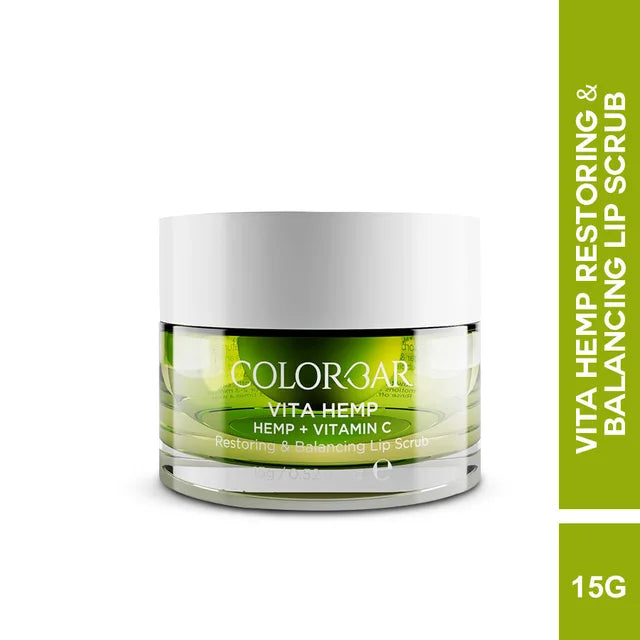 Colorbar Vita Hemp Restoring & Balancing Lip Scrub