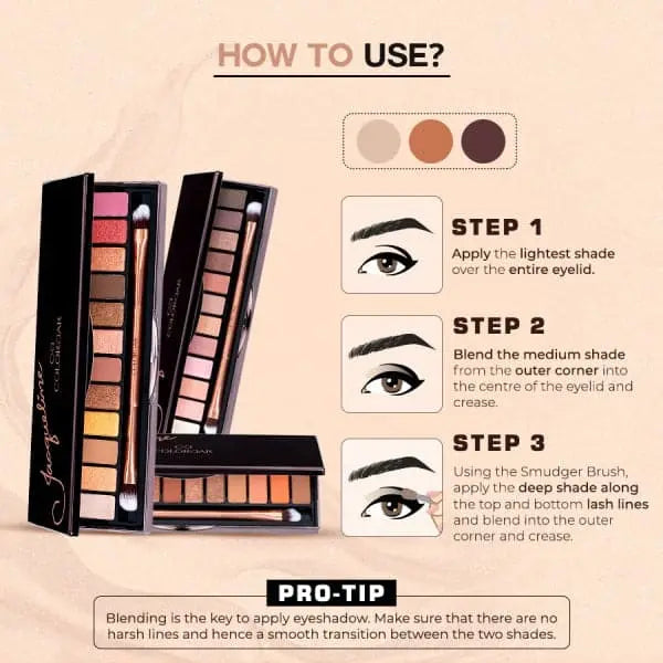 Colorbar Berry Blush Eyeshadow Palette