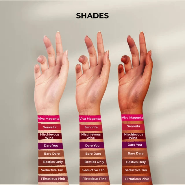 TAKE ME AS I AM VEGAN MATTE  LIPSTICK