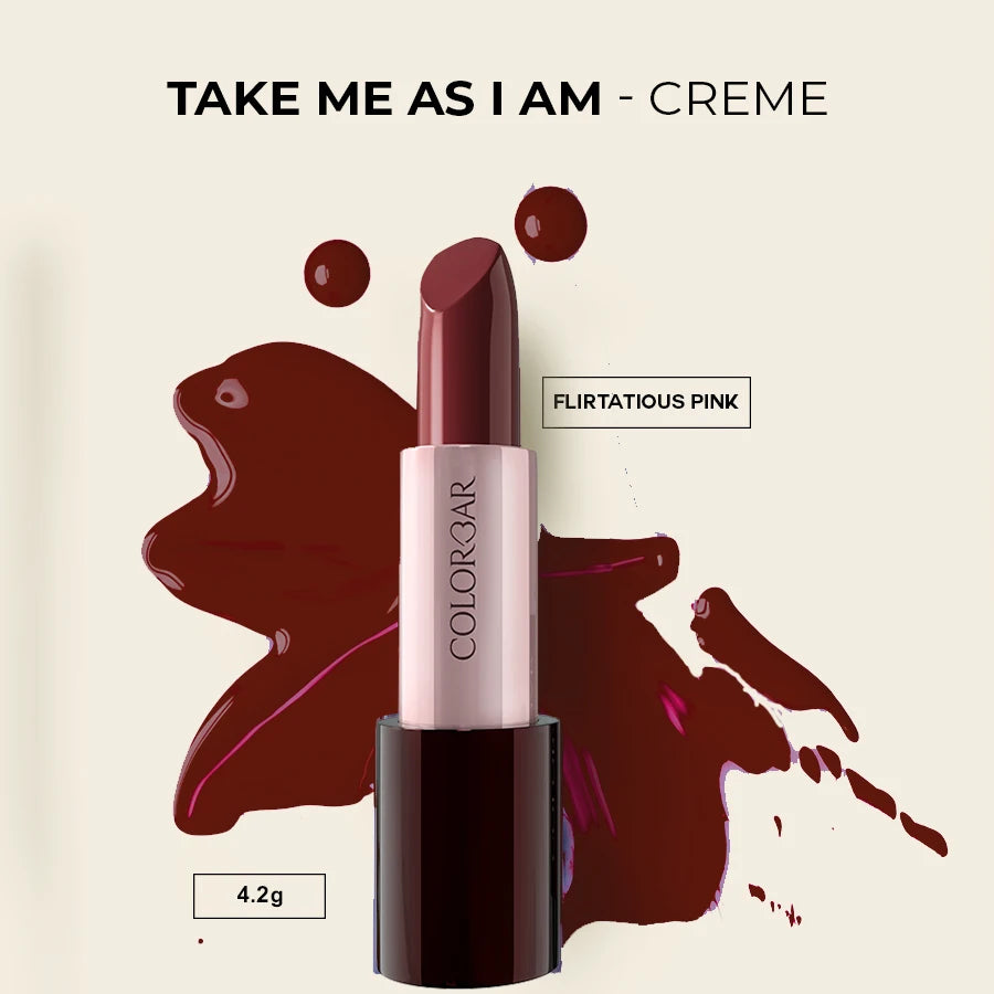 TAKE ME AS I AM VEGAN CRÈME  LIPSTICK