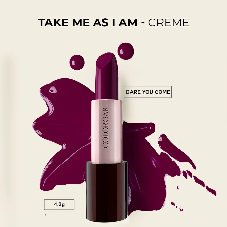 TAKE ME AS I AM VEGAN CRÈME  LIPSTICK
